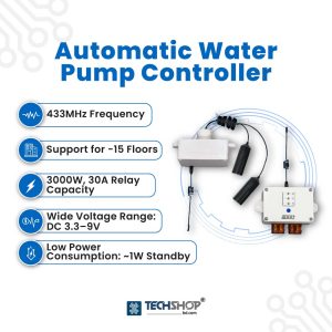 Automatic Water Pump Controller Wireless Control